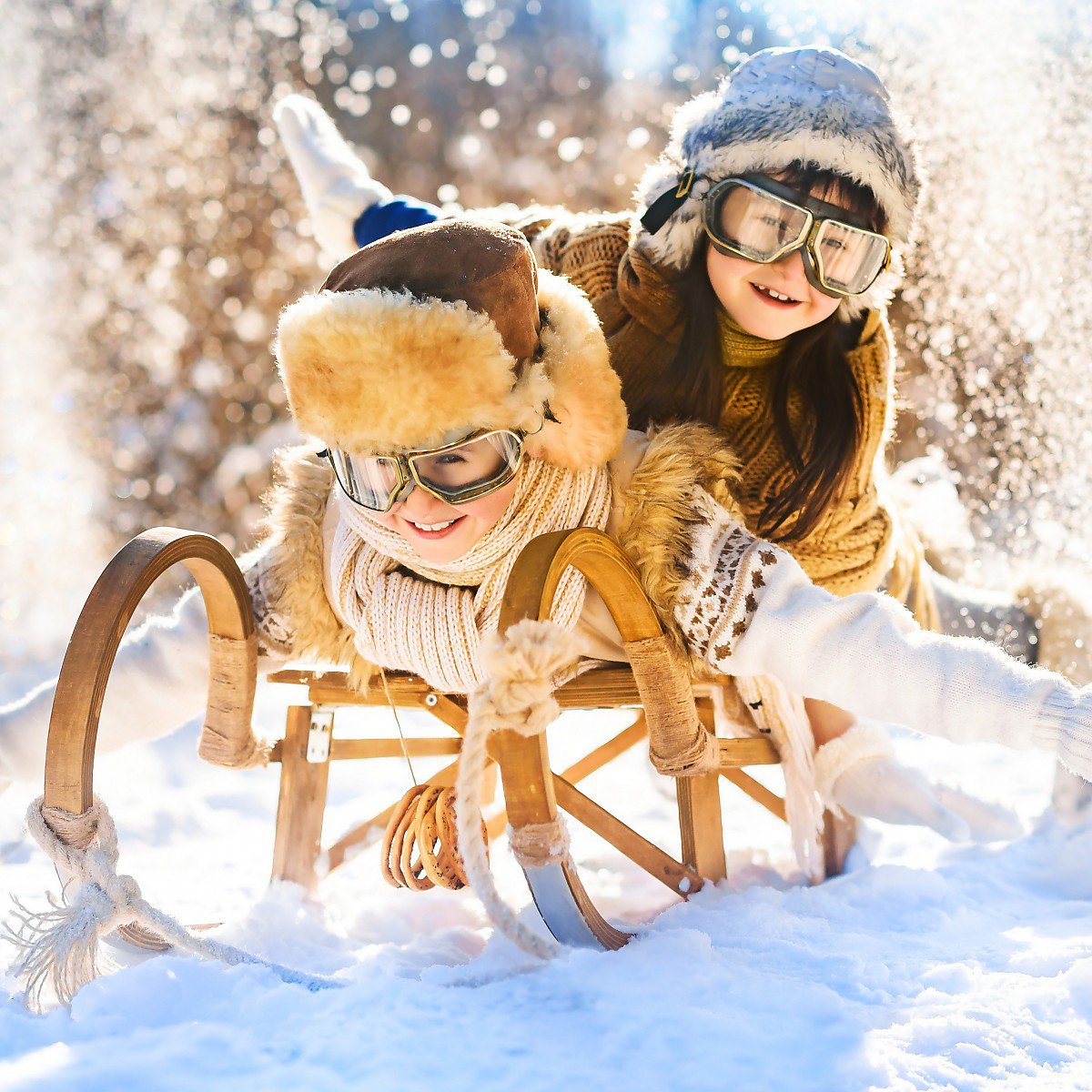 Spa� im Th�ringer Schnee