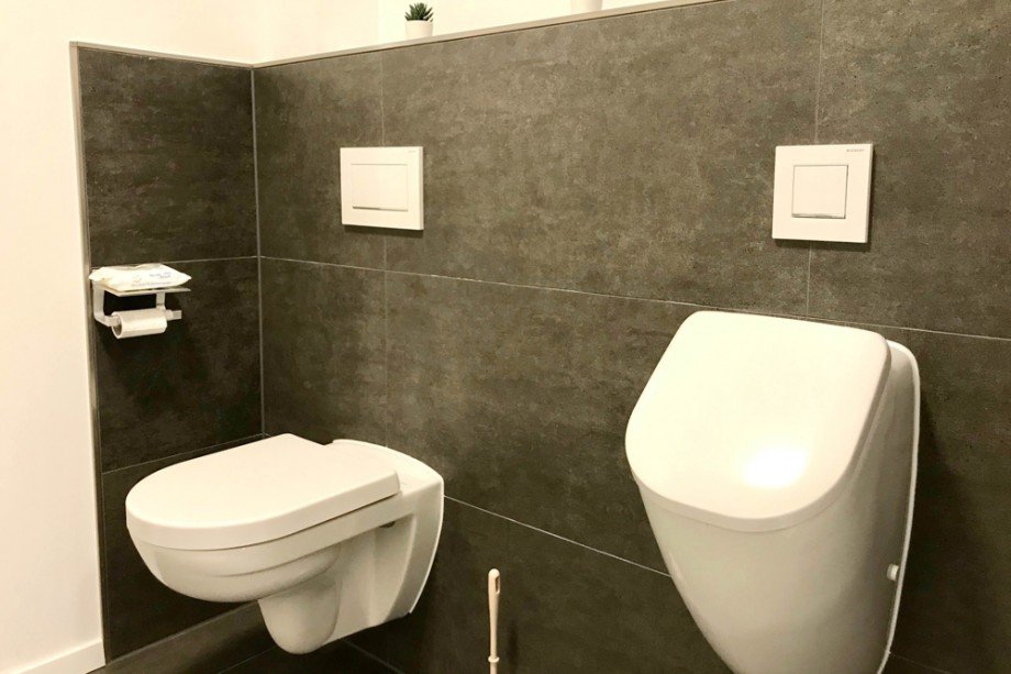G�ste- WC im Kellergeschoss Einfamilienhaus Steinbach-Hallenberg/ Viernau