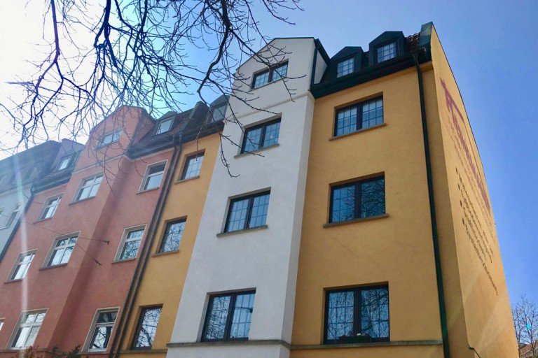 Etagenwohnung mit Balkon Erfurt / Andreasvorstadt Etagenwohnung Sch�ne 4-Raumwohnung mit Balkon in Zentrumsn�he
