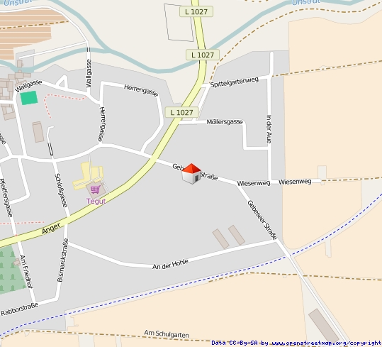 Erdgeschosswohnung Gebeseer Stra�e 24 in 99955 Herbsleben Etagenwohnung Herbsleben