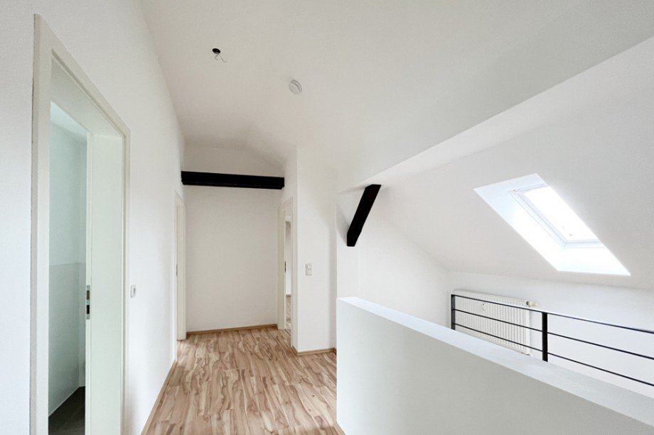 Flur in der Schlafetage Maisonettewohnung Erfurt
