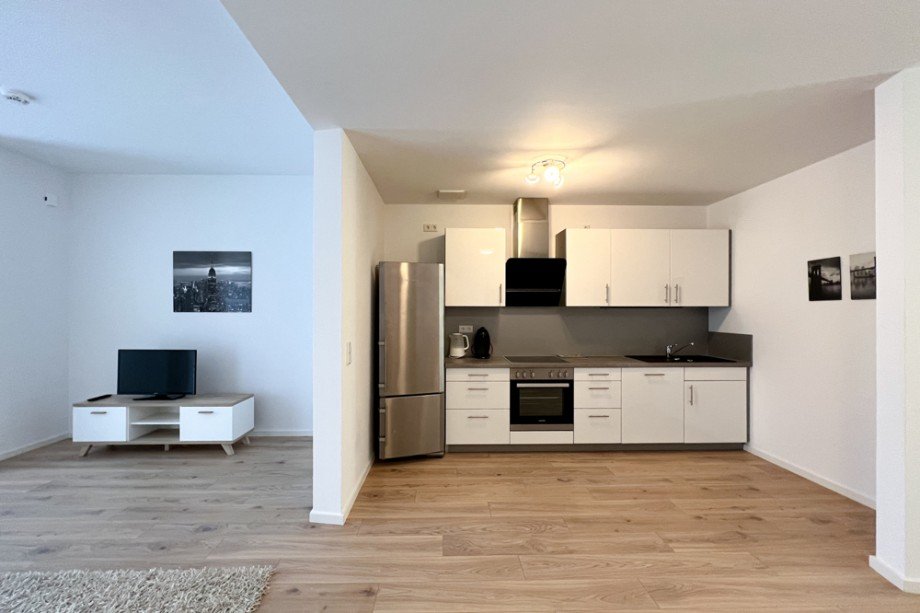 Moderne Einbauk�che-perfekt eingepasst Erdgeschosswohnung Erfurt
