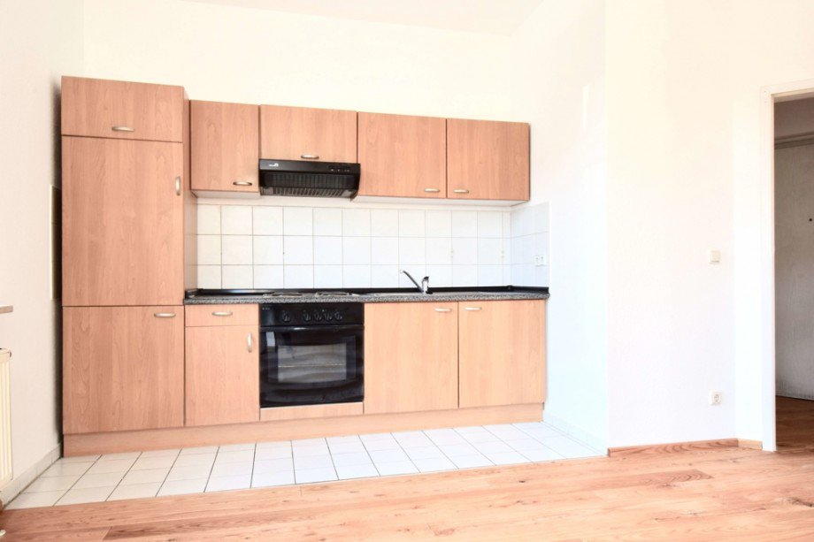 Kleine Einbauk�che f�r gro�e Kochfreuden Etagenwohnung Erfurt