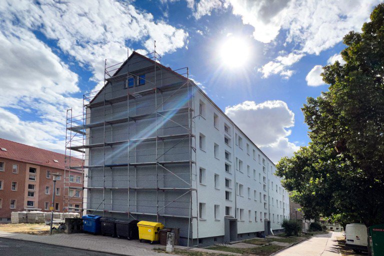 Wohnen auf der Sonnenseite Buttst�dt Erdgeschosswohnung Einraumwohnung mit Balkon in Zentrumsn�he