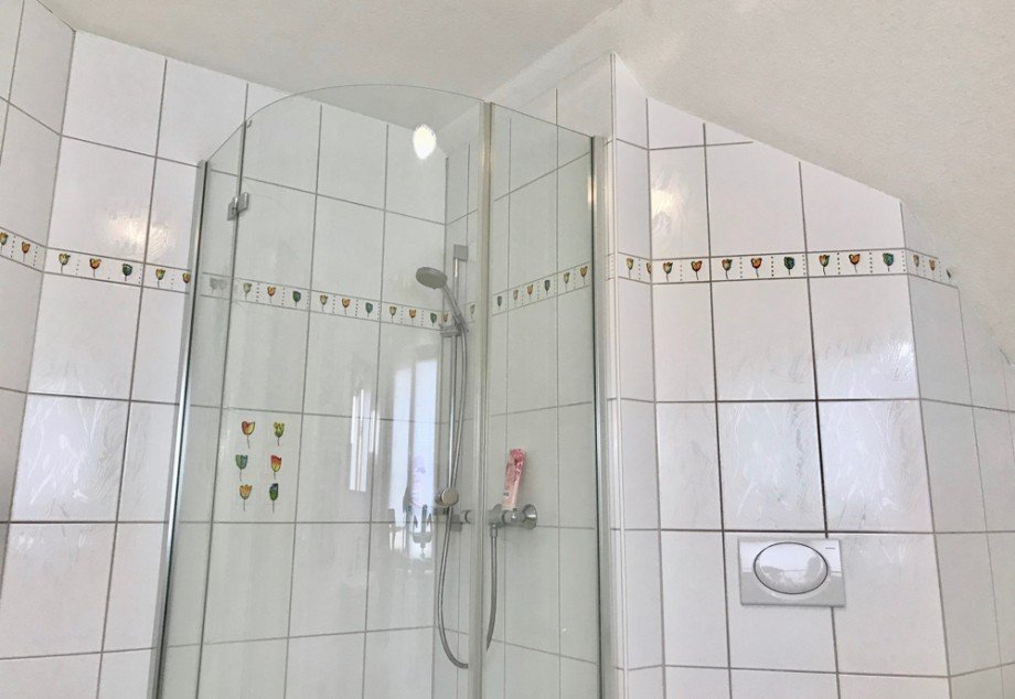 Dusche im gro�en Bad Einfamilienhaus Erfurt