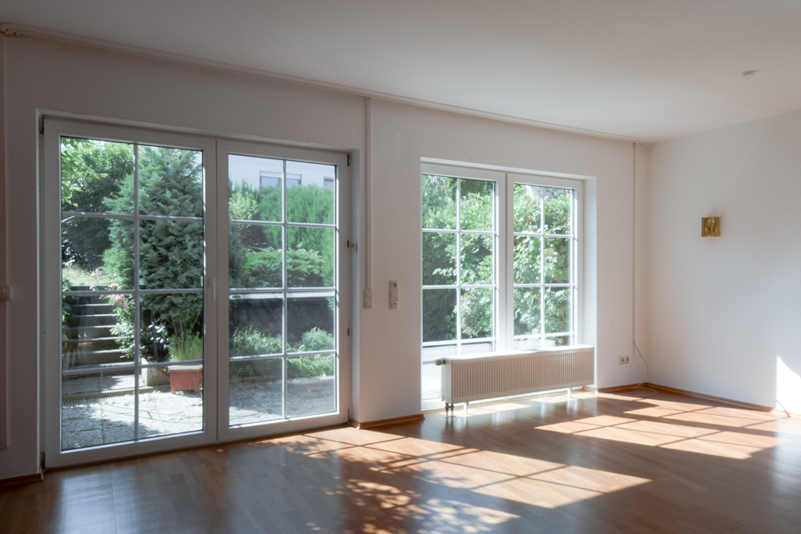 Wohnzimmer Beispielhaus Doppelhaush�lfte Erfurt/ Salomonsborn