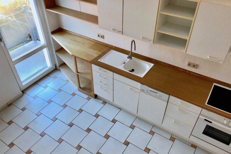 K�che von oben Maisonettewohnung Erfurt