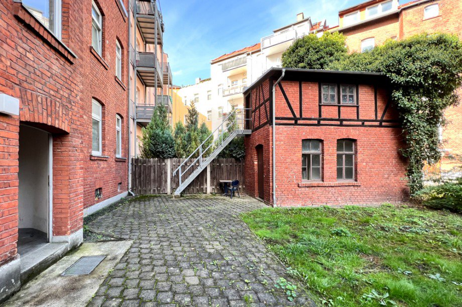 Gemeinschaftshof Erdgeschosswohnung Erfurt