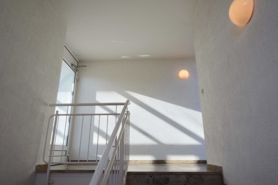 Treppenhaus oberste Etage Dachgeschosswohnung Erfurt