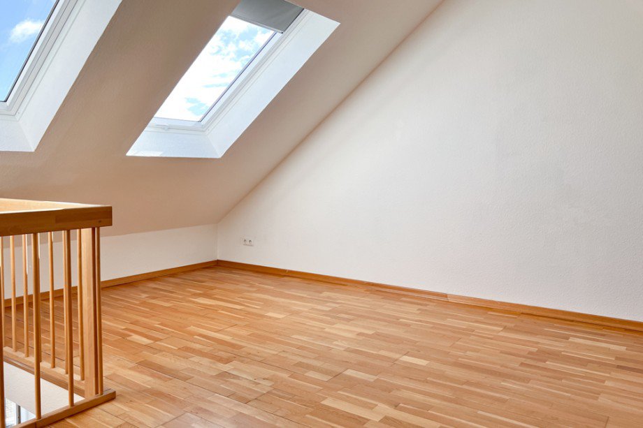 Schlafzimmer im OG Maisonettewohnung Erfurt
