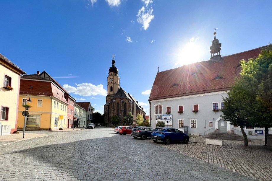Buttst�dt Marktplatz mit Rathaus Erdgeschosswohnung Buttst�dt