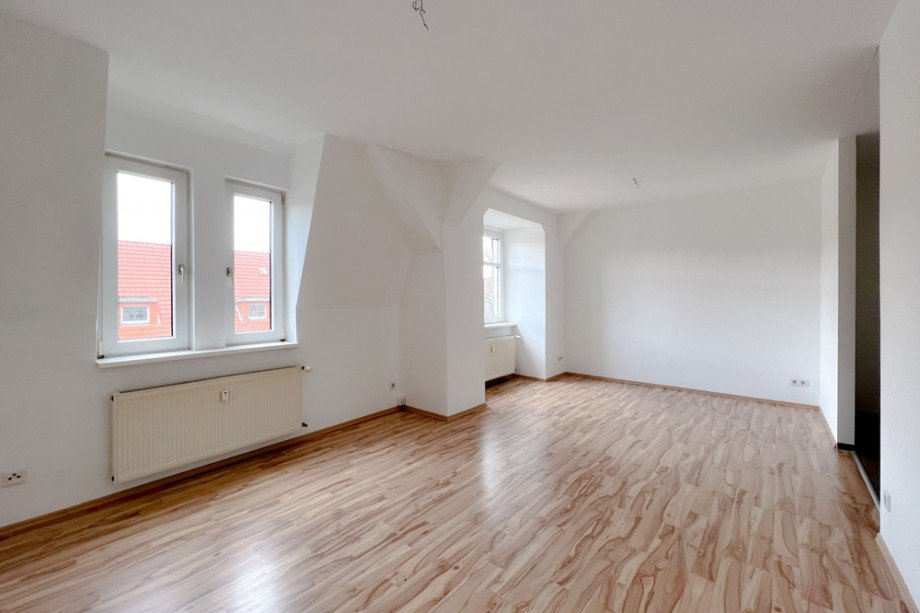 Wohnzimmerfenster Maisonettewohnung Erfurt