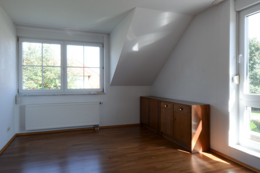 Gro�e Schlafzimmer Beispielhaus Doppelhaush�lfte Erfurt/ Salomonsborn